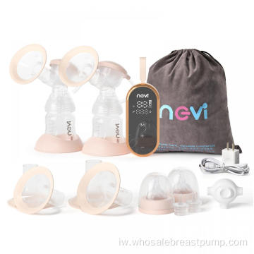 NCVI נייד משאבת חלב כפולה ללא כאבים חשמלית
